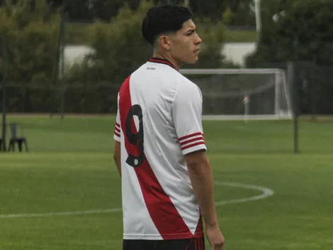 Con apenas 16 años: Bruno Cabral llegó a los 100 goles en las inferiores de River