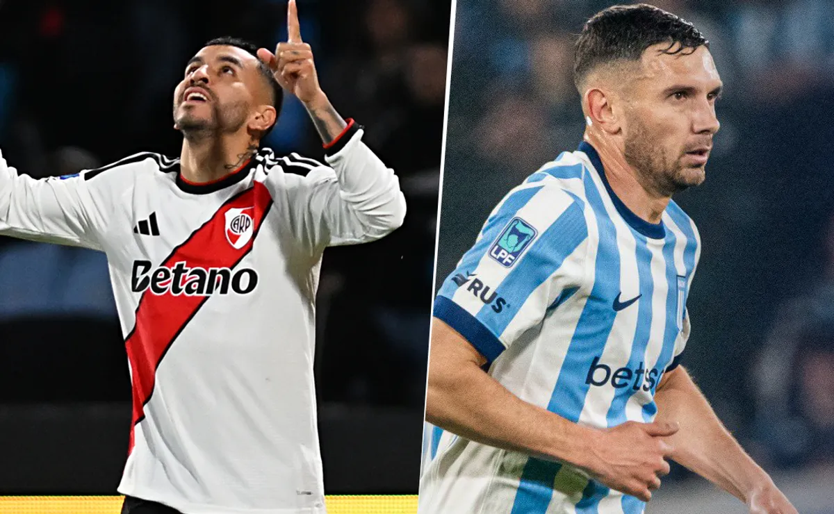River ganó 95 partidos, empató 43 y perdió 43 frente a Racing por torneos profesionales de Primera División.
