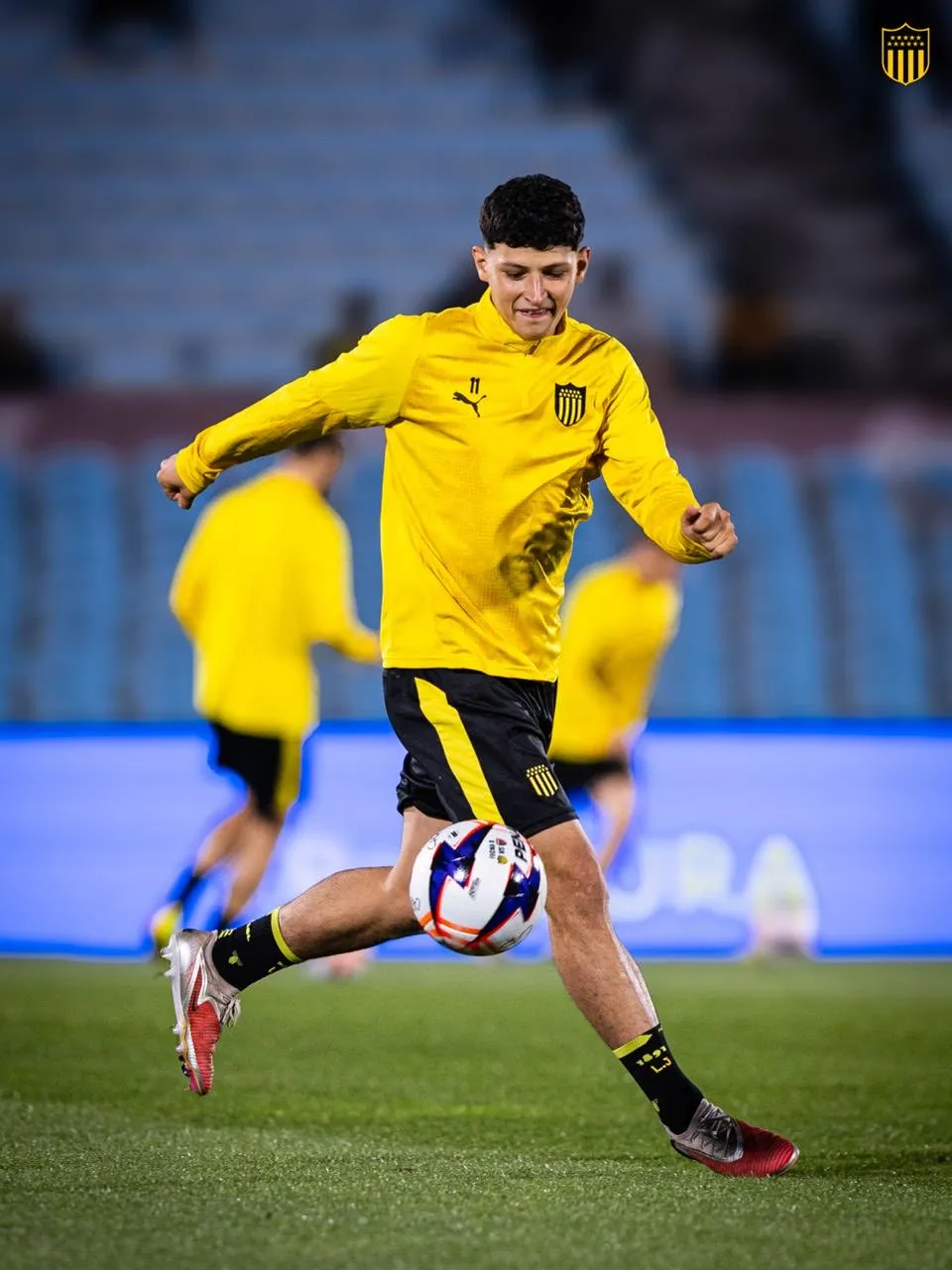 Jaime está a préstamo en Peñarol hasta mediados del 2027. (Prensa Peñarol)
