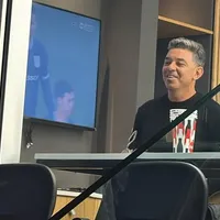 Marcelo Gallardo, presente en el Monumental para ver a River vs. Racing