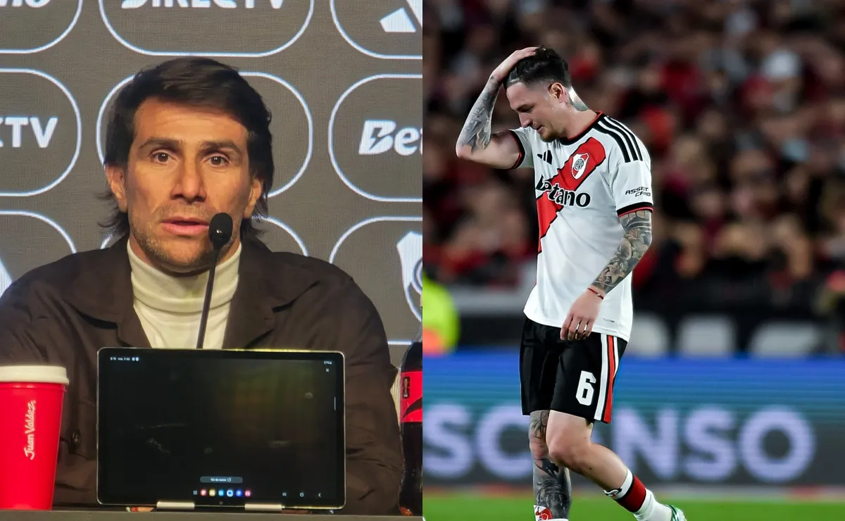Ponzio llevó calma por la lesión de Moreno.