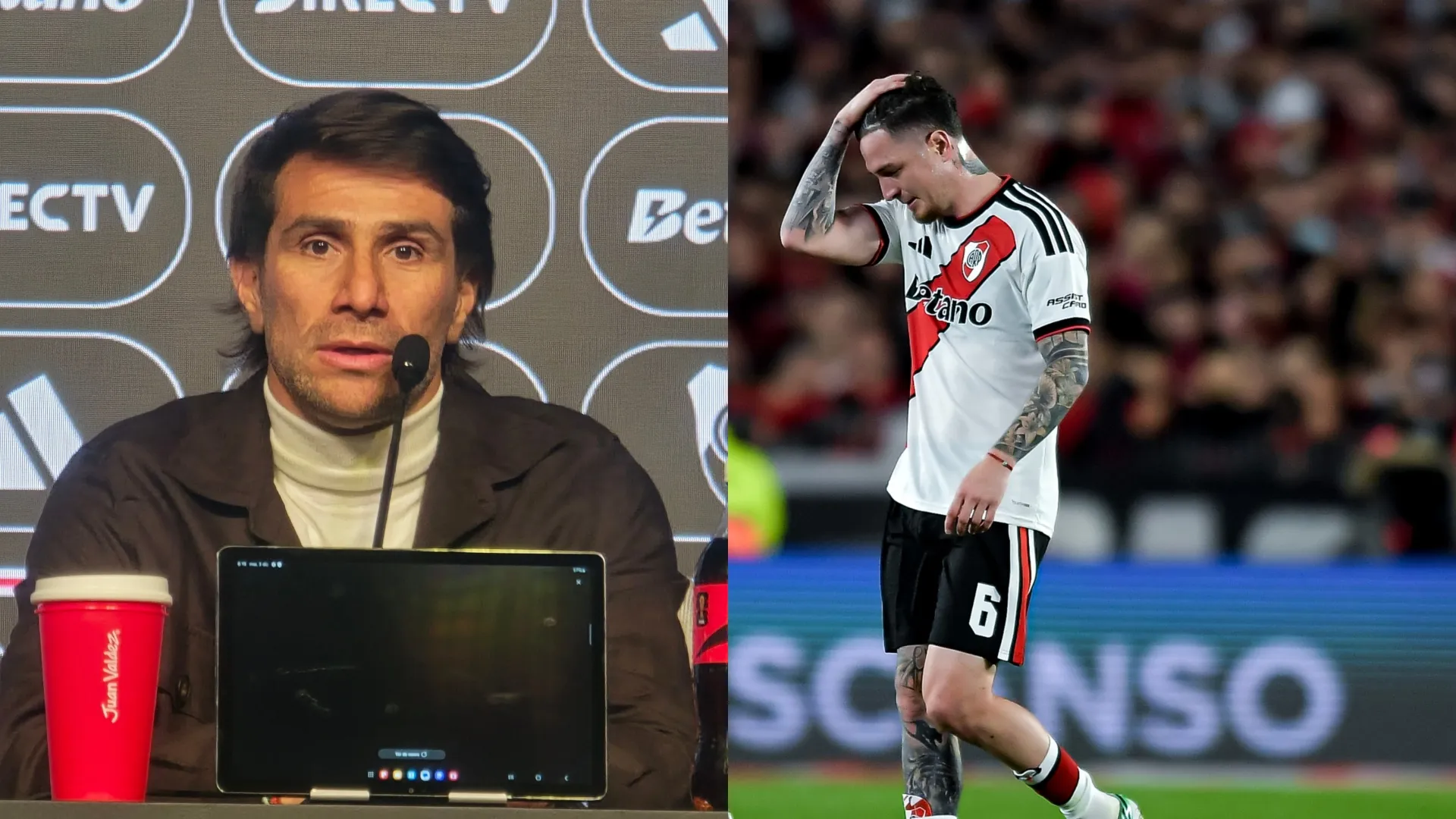 Ponzio intentó llevar calma por la situación de Moreno, pero no llegaría.