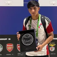 Quién es Thiago Marín, el jugador destacado de River en el debut en la Messi Cup