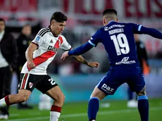 Montiel también se fastidió con los árbitros y marcó la cancha pensando en Boca
