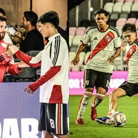 Lionel Messi presenció el primer partido de River en la Messi Cup 2026