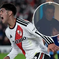 Cómo vivió Gallardo el gol de Lautaro Rivero y su reacción en el palco