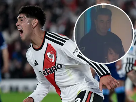 Cómo vivió Gallardo el gol de Lautaro Rivero y su reacción en el palco