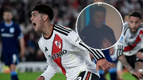 El Muñeco festejó como un hincha más.
