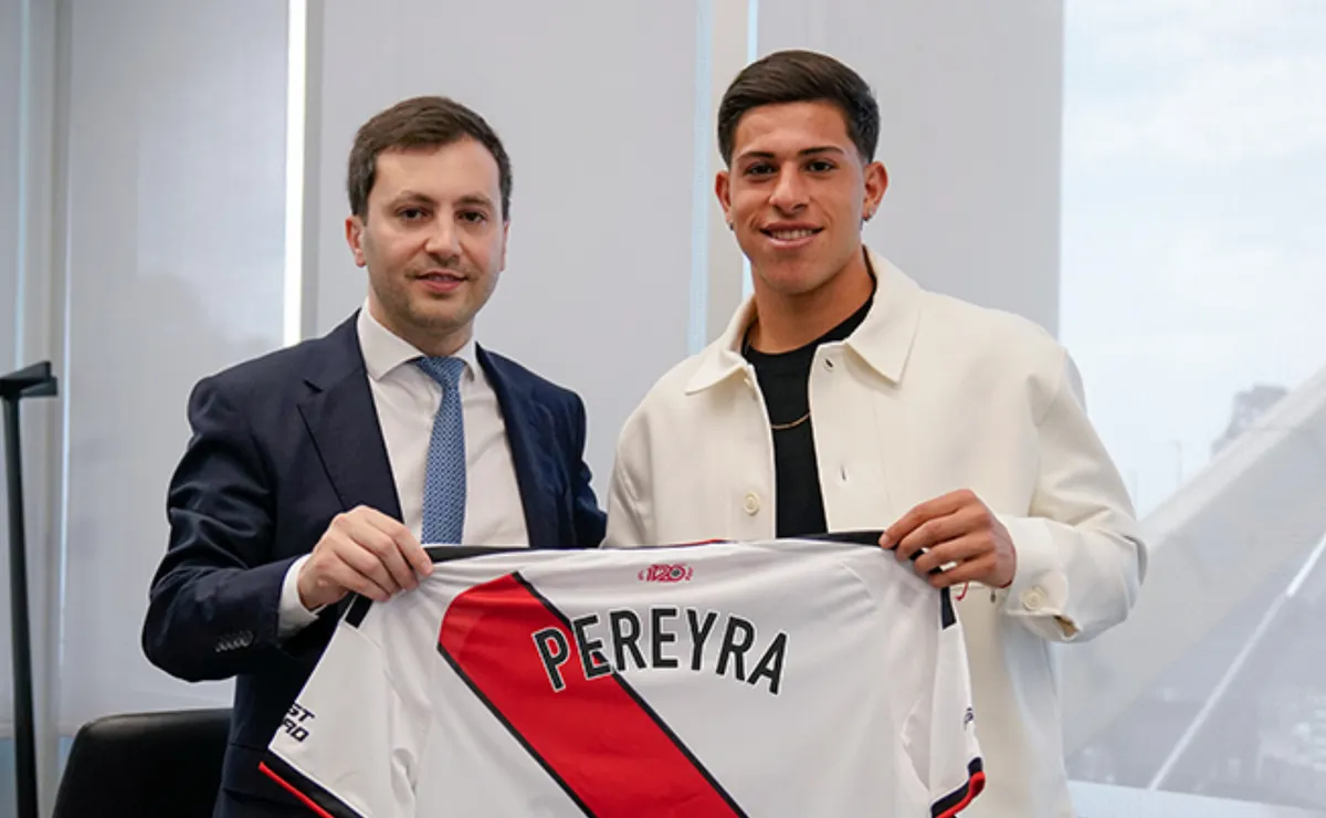 Pereyra firmó la renovación este lunes.