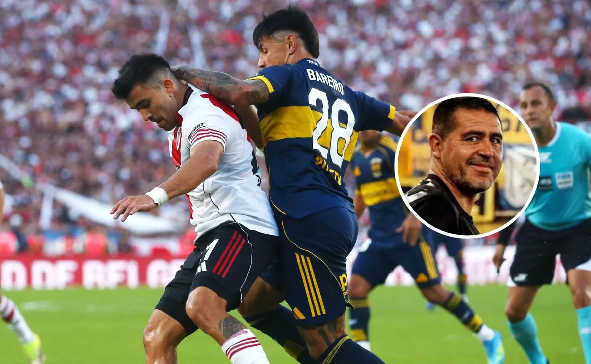 Riquelme salió a hablar para condicionar a los árbitros en la previa del superclásico