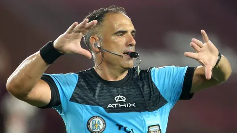 Trucco participó en siete partidos de River como árbitro VAR.