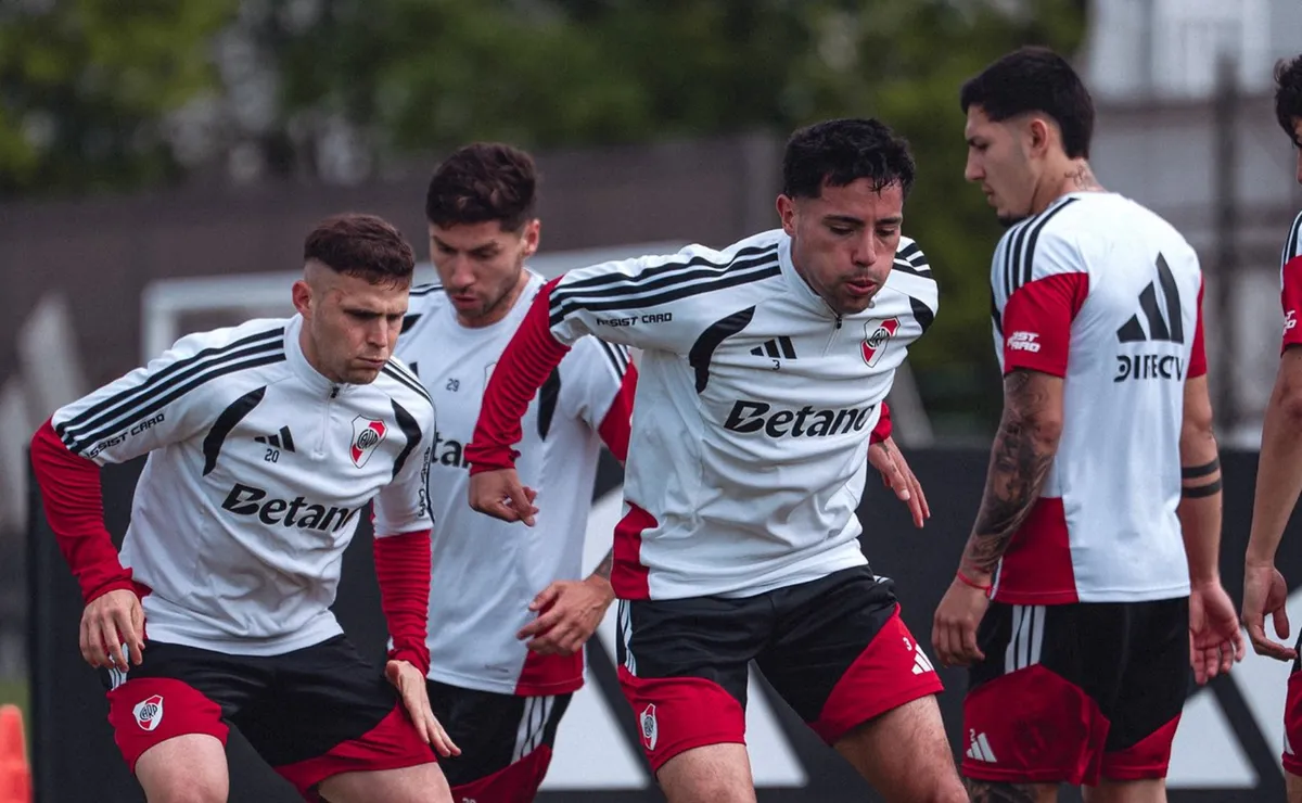 River se prepara para visitar a Boca.
