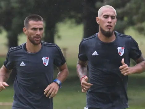 Maidana respaldó a Ponzio antes del Superclásico: "Todos juntos y unidos"