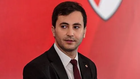 Di Carlo habló con varios medios de comunicación tras un almuerzo con el cuerpo técnico y el plantel.