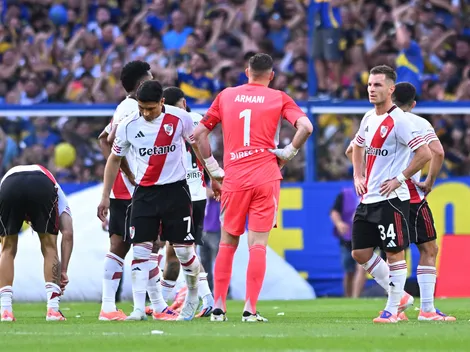 Solo repetirían tres: así fue el último once de River en La Bombonera