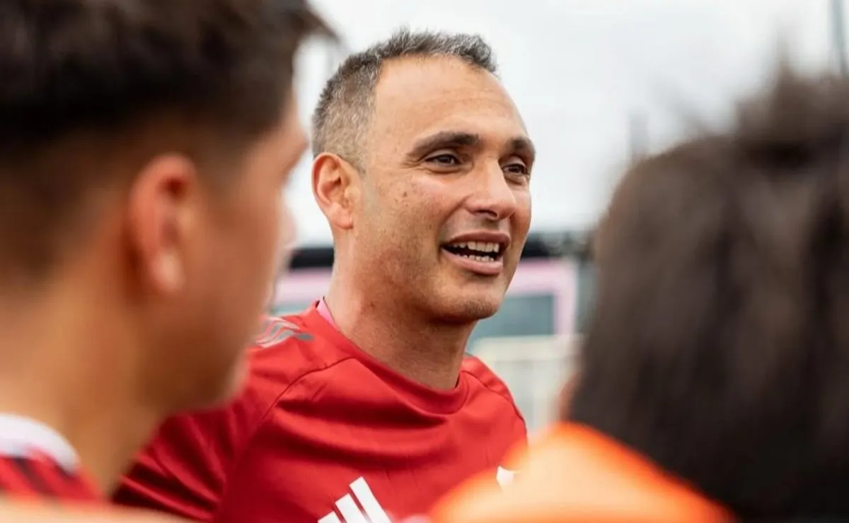 Martín Pellegrino llegó a River por un llamado de Gabriel Rodríguez, histórico coordinador de inferiores.